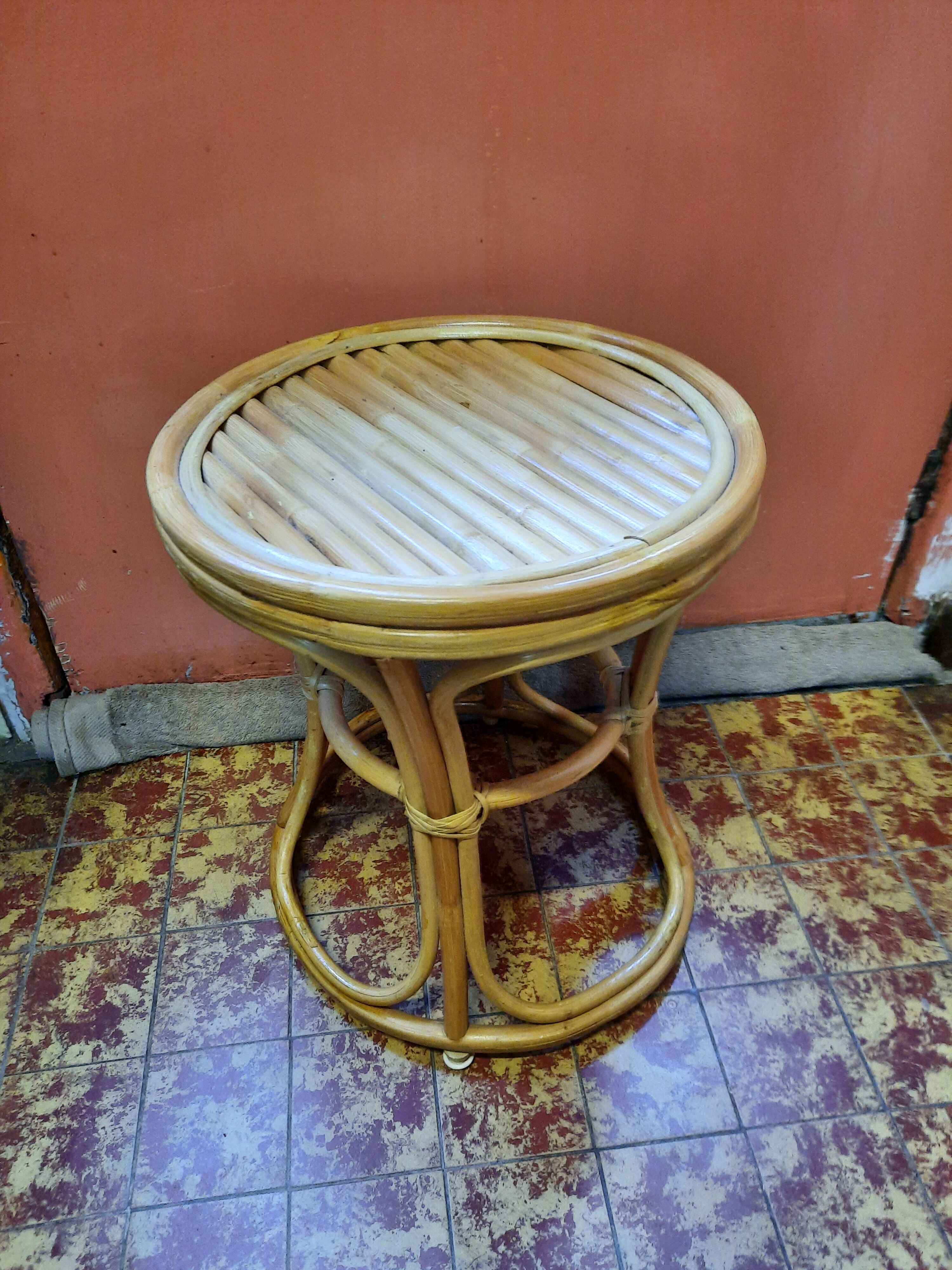 Bamboo table
