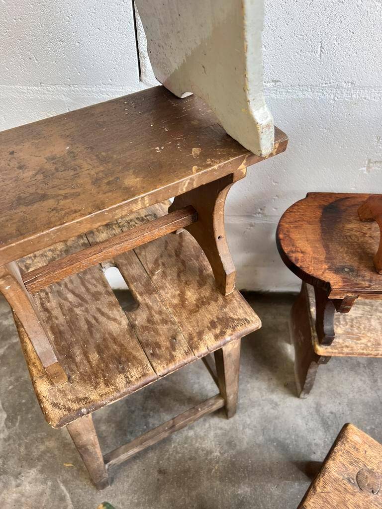 Vintage milking stool