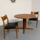 Vintage round dining table Scandinavian design an60 Falster Furniture