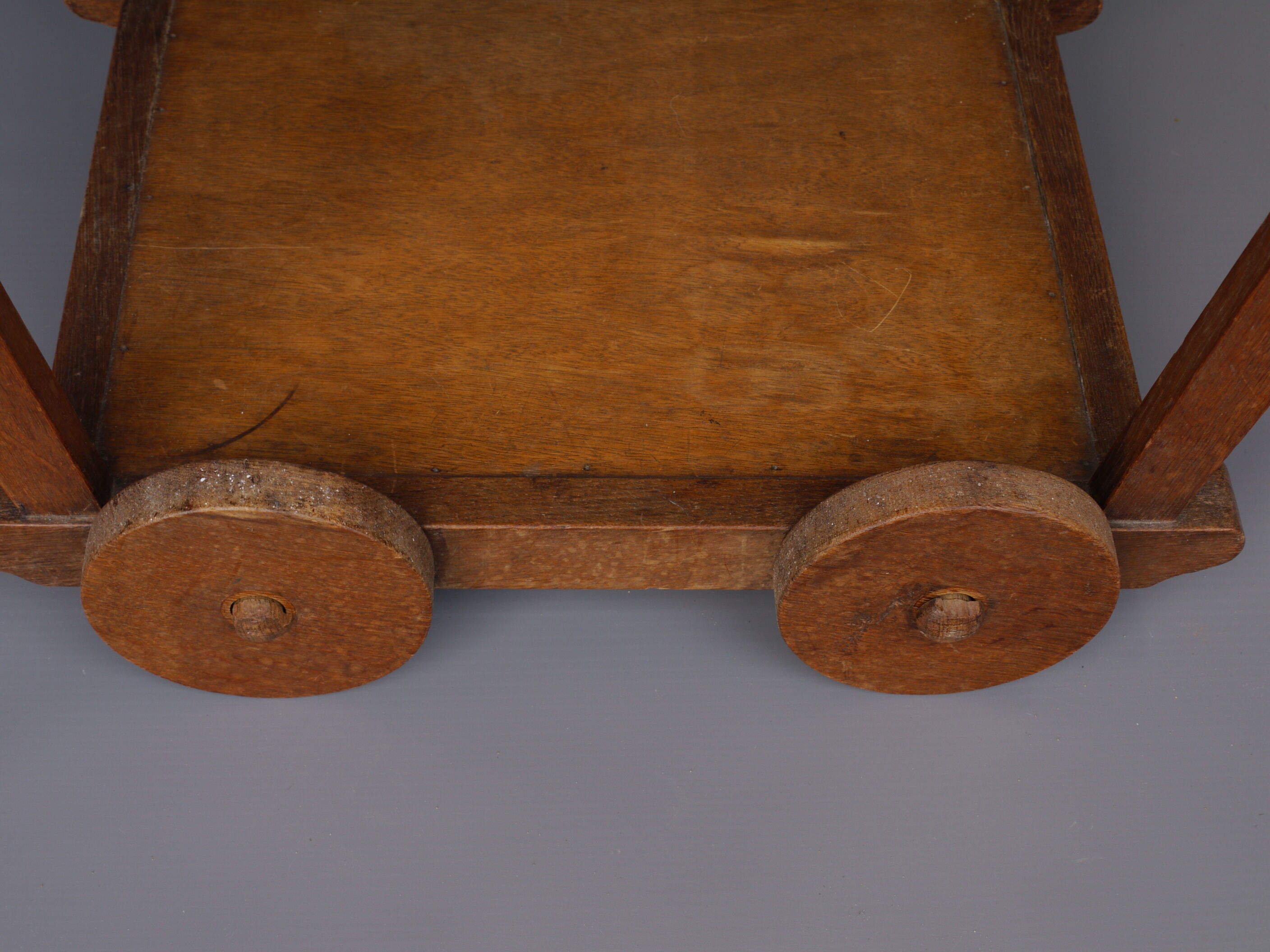 Dutch wooden tea trolley 1930s