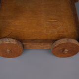 Dutch wooden tea trolley 1930s