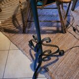 Tiffany glass paste floor lamp
