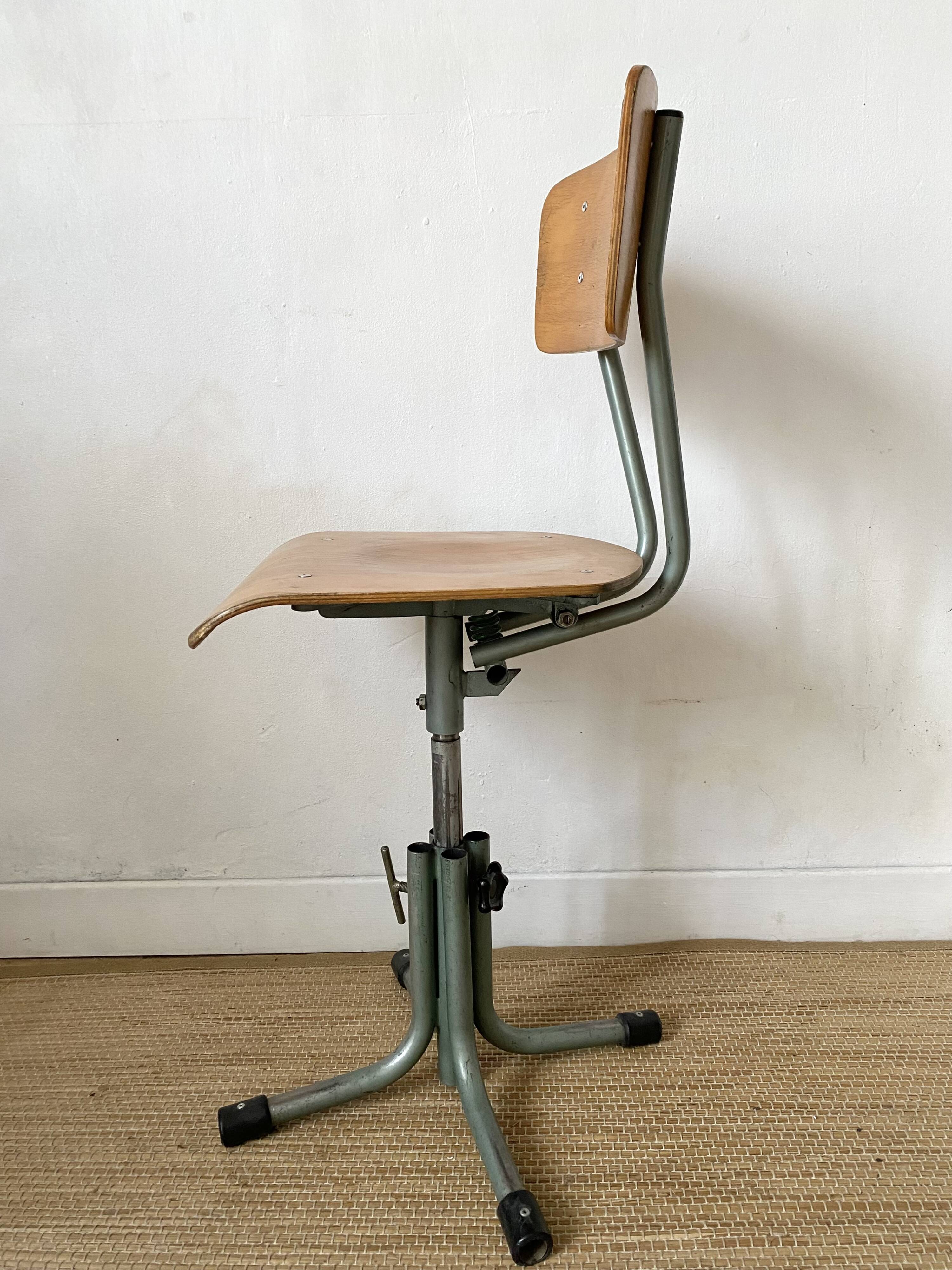 Industrial vintage workshop chair