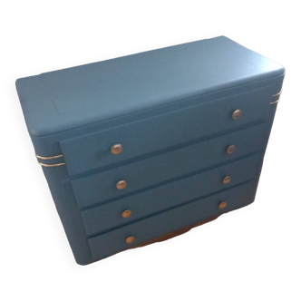Chest of drawers restyled art deco storage unit