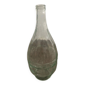 Old glass bottle spa carafe