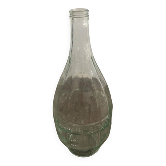 Ancienne bouteille en verre carafe curiste