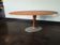 Czech vintage coffee table, wood and metal