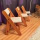 Set of three Kon-Tiki chairs designed by Gillis Lundgren, Ikea, Sweden, 197