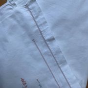 Drap brodé enfant 112 X 78 cm