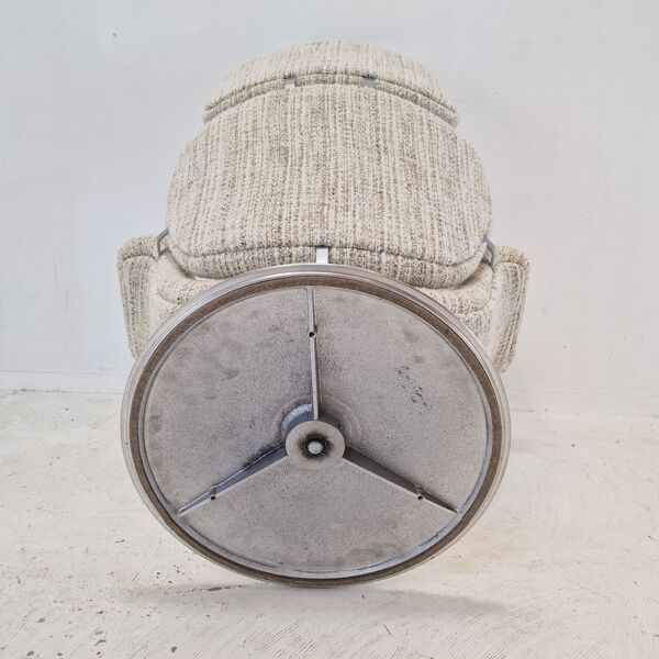 Fauteuil tulipe et pouf par Pierre Paulin pour Artifort, années 1980