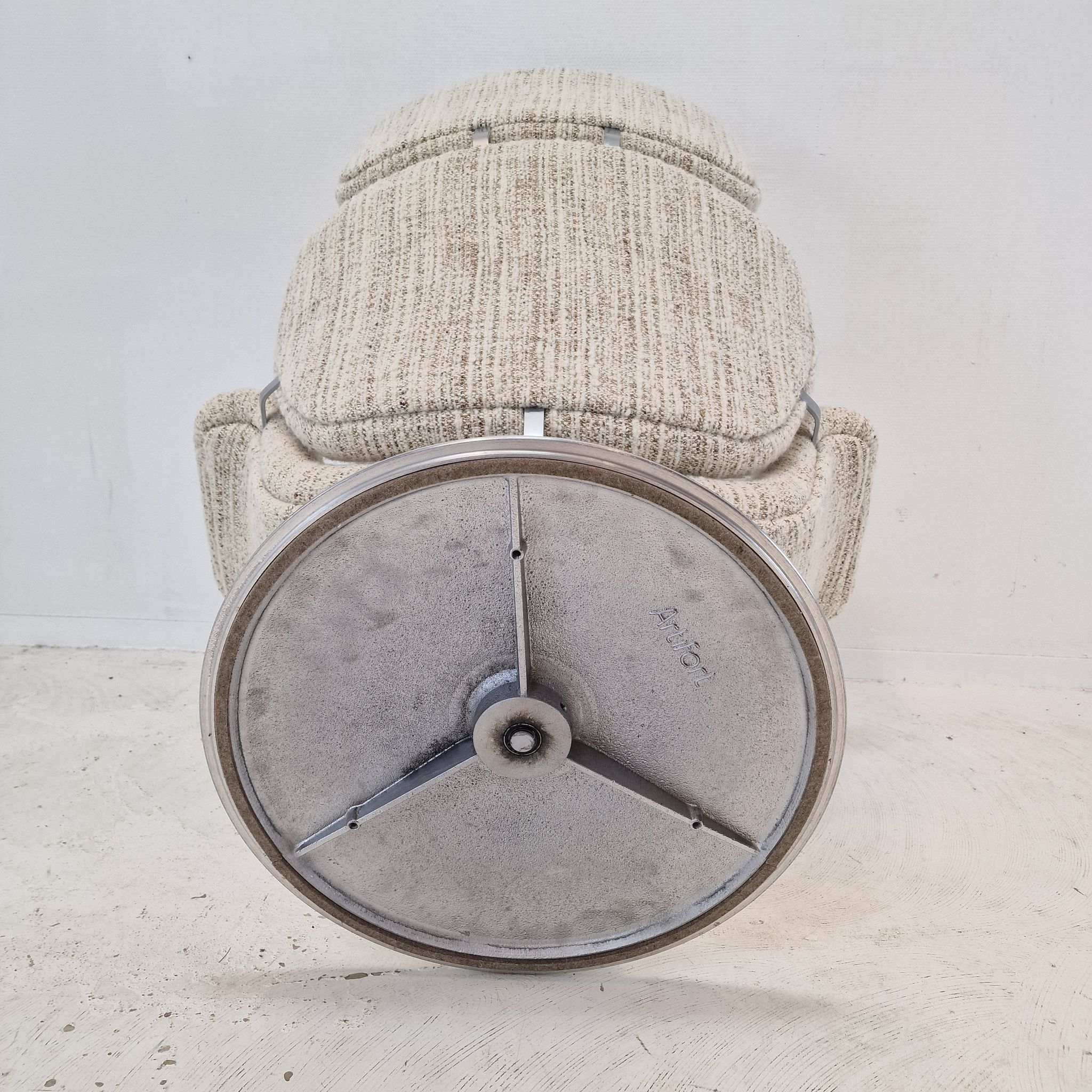 Big Tulip Chair and Ottoman by Pierre Paulin for Artifort, 1980s
