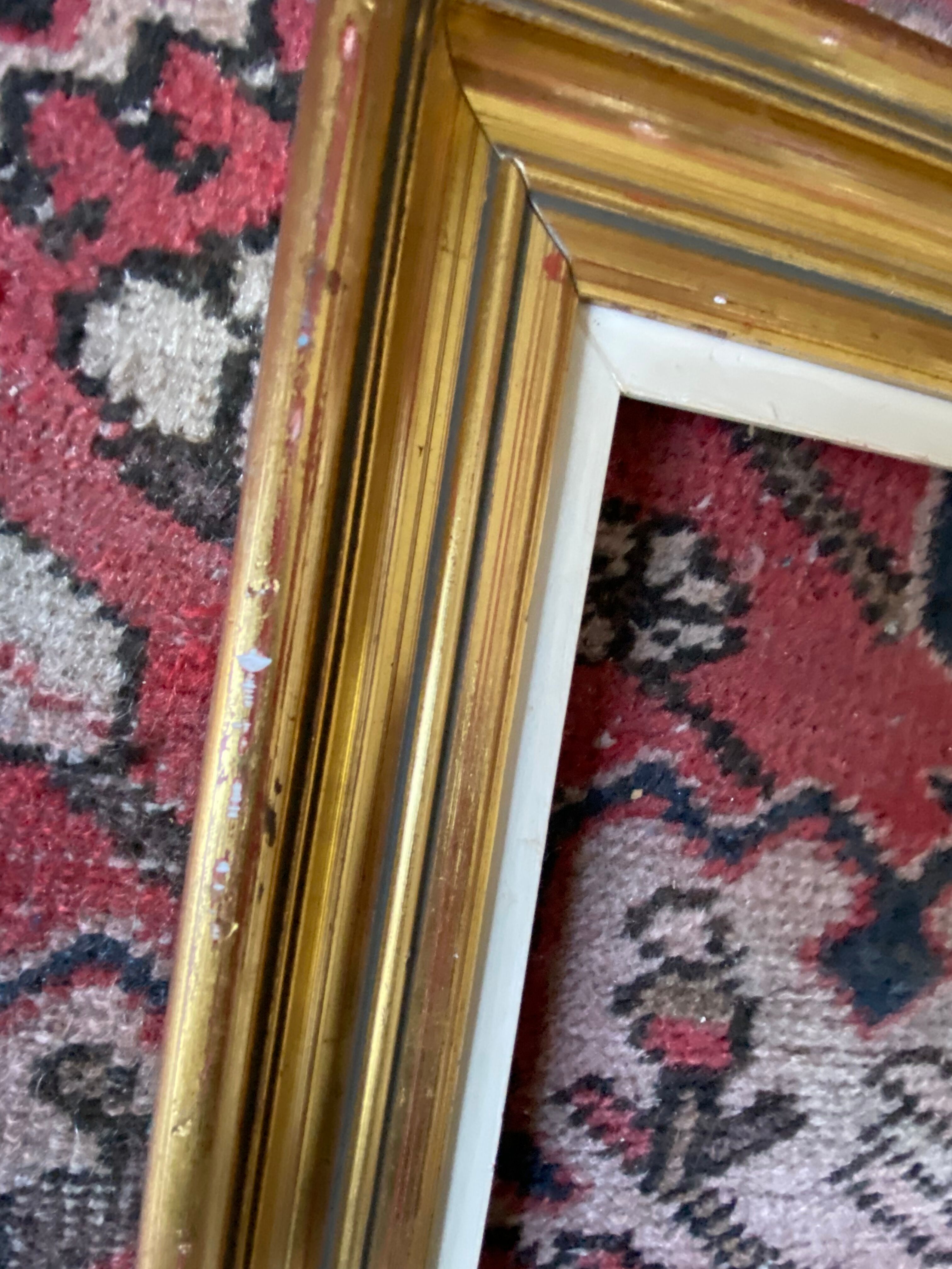 Gilded wooden frame 60s.