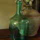 Viresa 2 L green glass demijohn carboy