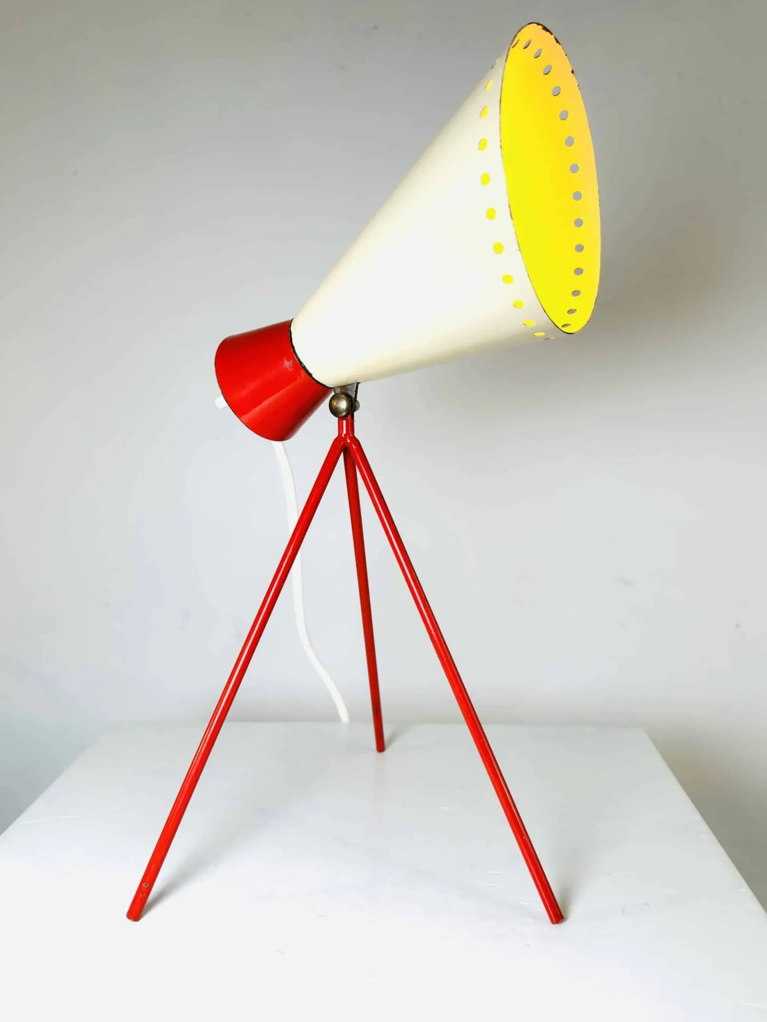 Model 1618 Desk Lamp By Josef Hurka For Napako, Czechoslovakia, 1954