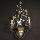 Great 20th-century Italian wall light by Banci, Florence