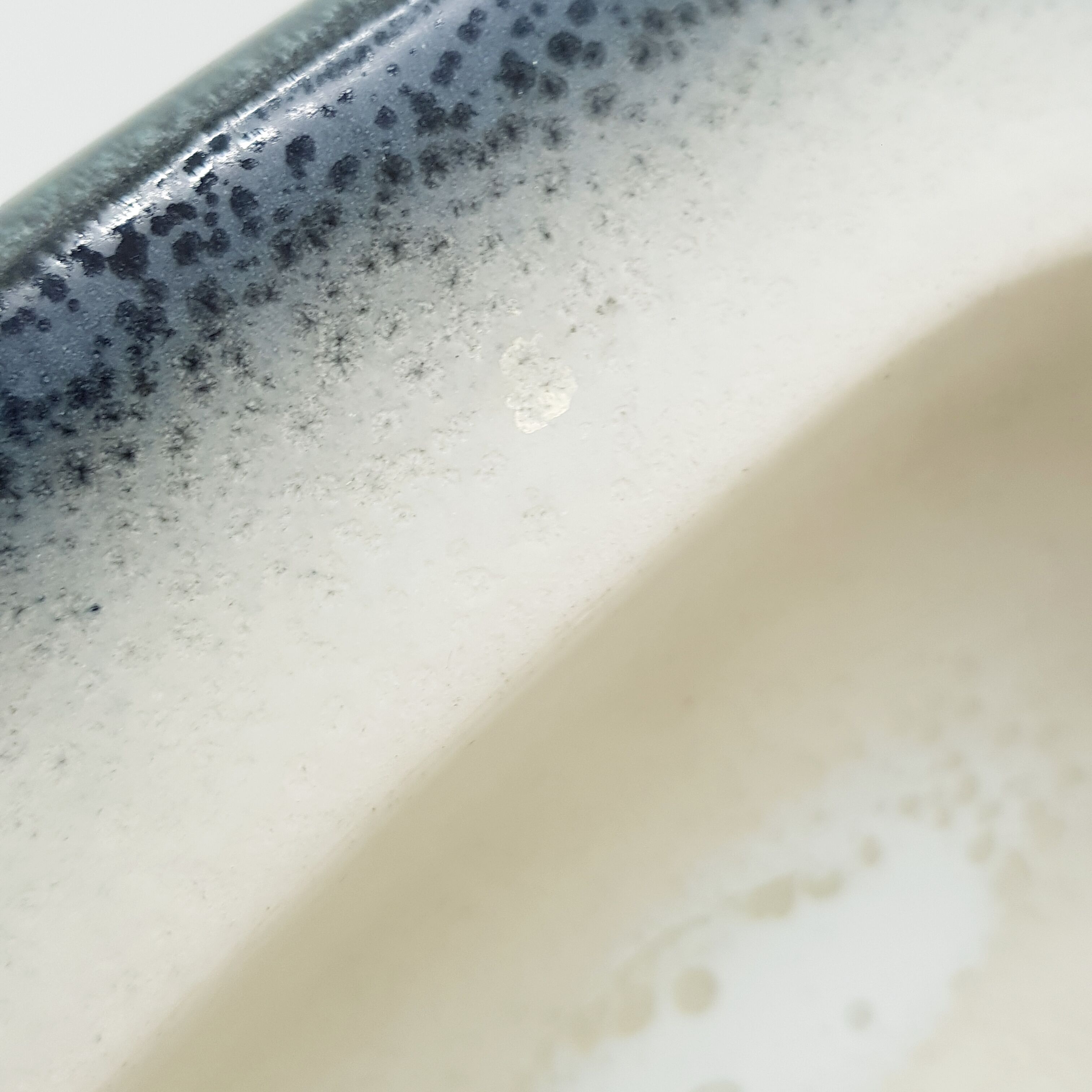 Mid century enameled ceramic ashtray