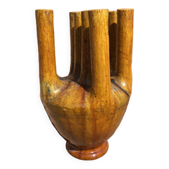 Glazed terracotta tamegroute pottery