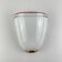 White and Red Murano Wall Light by Itre, Italy, 1980s