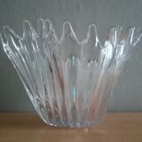 Crystal corolla vase