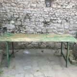 Folding wooden table long 200cm