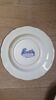 Ensemble de 5 assiettes en porcelaine de Sarreguemines