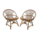 Fauteuils rotin