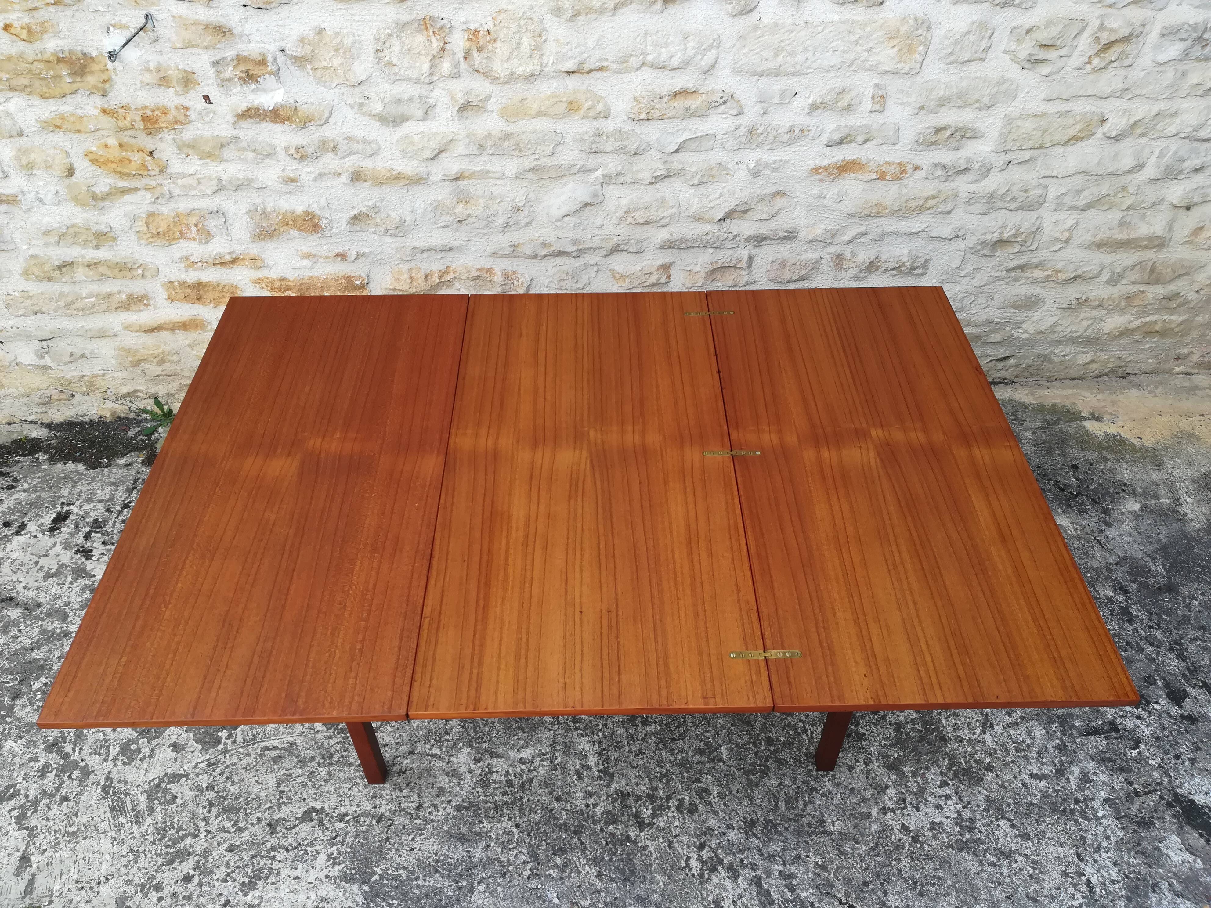 Modular teak table