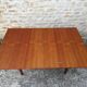 Table  modulable  en  teck