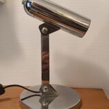Chrome articulated desk lamp
