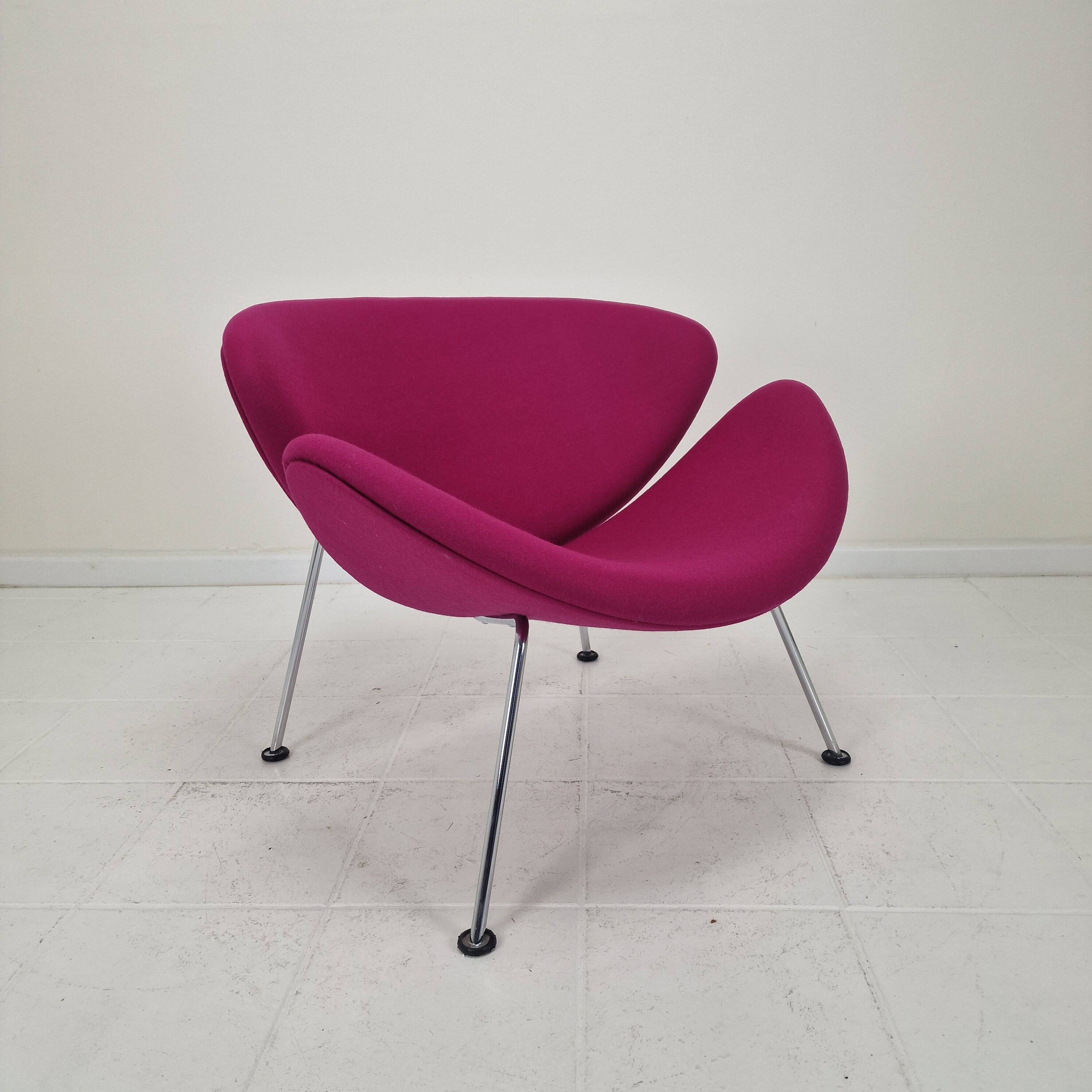 Orange Slice Chair with Ottoman by Pierre Paulin for Artifort, 1980s