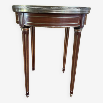 Table - Guéridon bouillotte de style Louis XVI restauré