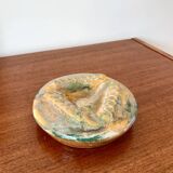 70s ceramic ashtray