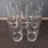 9 water glasses