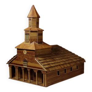 Maquette d'église en