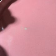 6 petits pots de crème en porcelaine de limoges avec plateau