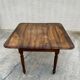 Table extensible en bois
