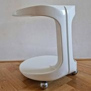 Table d'appoint ou de service rare des années 70, style Space Age, Italie.