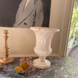 Medici vase in white marble