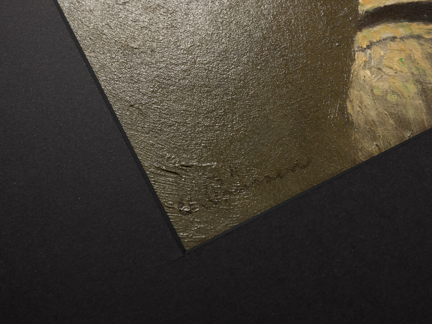 Portrait of a Woman from the 1920s, Oil on Plate, 55 x 60 cm