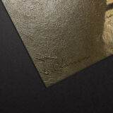 Portrait of a Woman from the 1920s, Oil on Plate, 55 x 60 cm