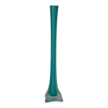 Vase soliflore pâte de verre vintage