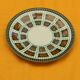 5 vintage ceramic dessert plates Boch Belgium
