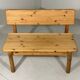 Korup Design solid pine benches with storage space Denmark