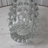 Vase années 50 en verre