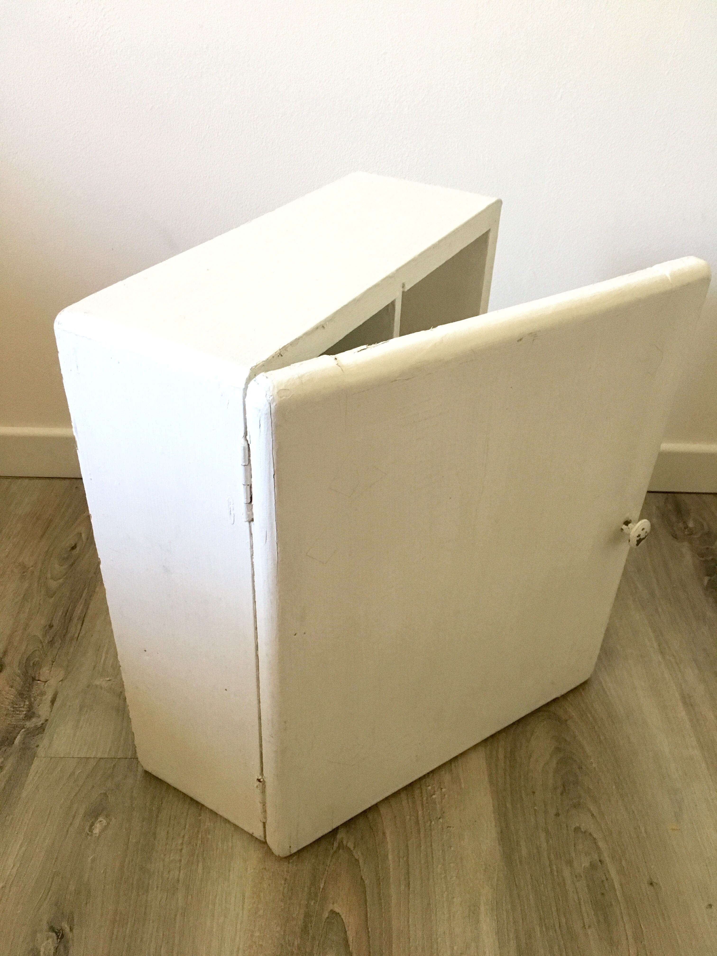 Vintage toilet cabinet