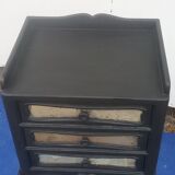 Black bedside