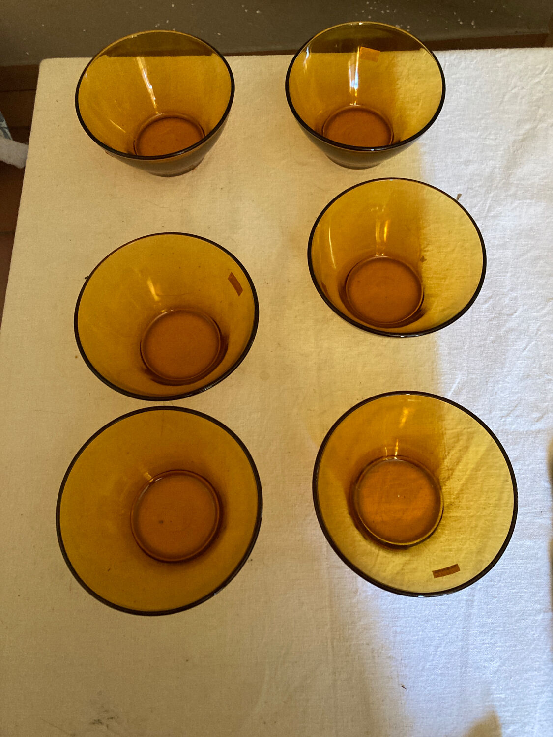 Set of 6 Duralex bowl