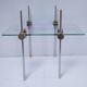 display shelf glass metal design 70-80