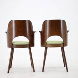 1960s Set of Four Oswald Haerdtl Dining Chairs, Czechoslovakia