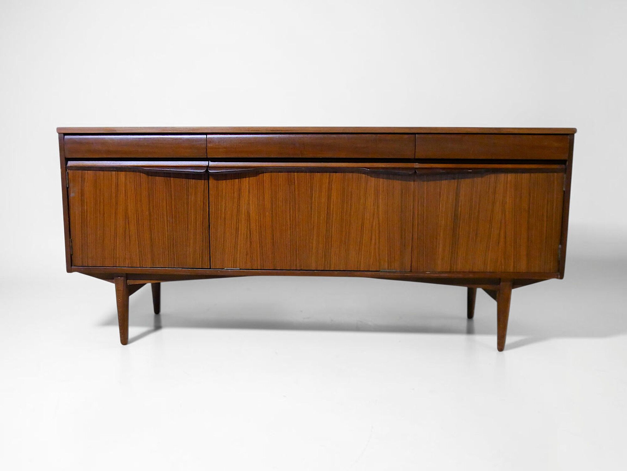 Scandinavian teak sideboard - Vintage 1960s 1970s